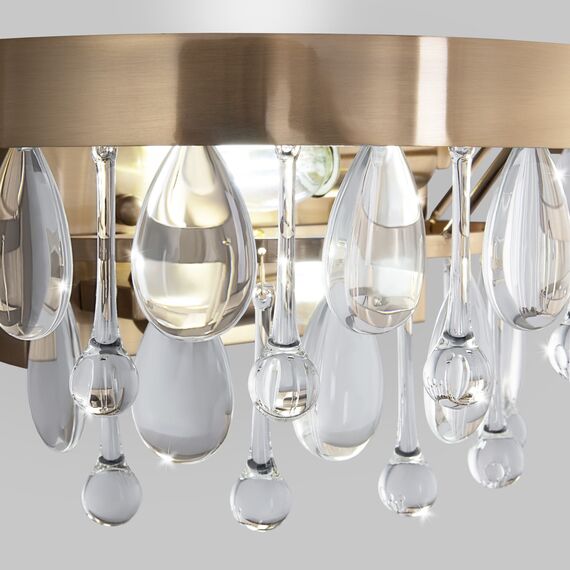 Eurosvet a065756 60165/2 Настенный светильник латунь, изображение 2