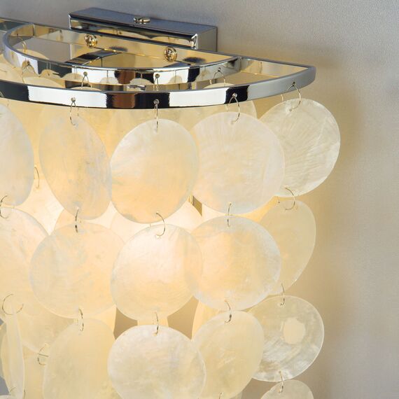 Eurosvet a043152 60084/2 Настенный светильник хром/перламутр, изображение 3