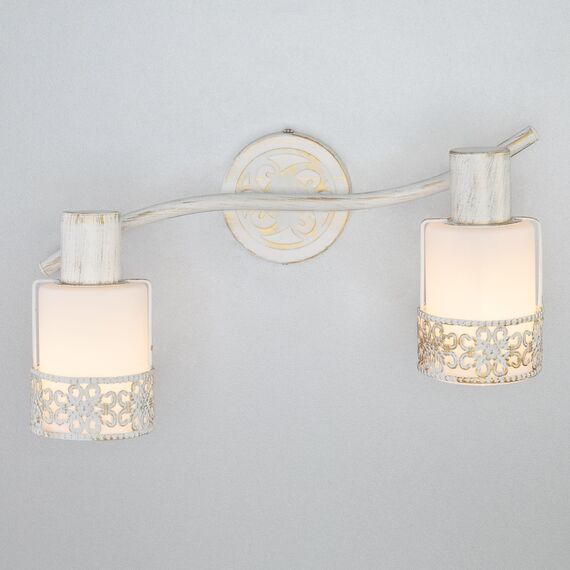 Eurosvet 00000071468 20025/2 Настенный светильник белый с золотом, изображение 2