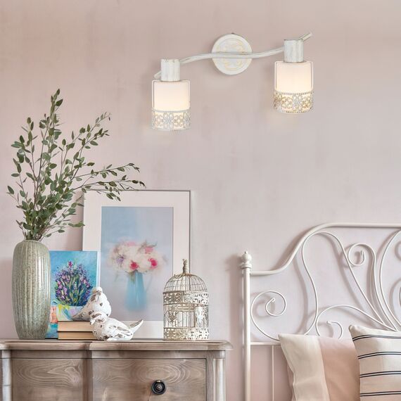 Eurosvet 00000071468 20025/2 Настенный светильник белый с золотом, изображение 4