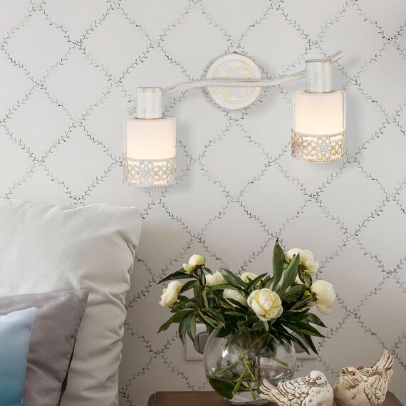 Eurosvet 00000071468 20025/2 Настенный светильник белый с золотом, изображение 5