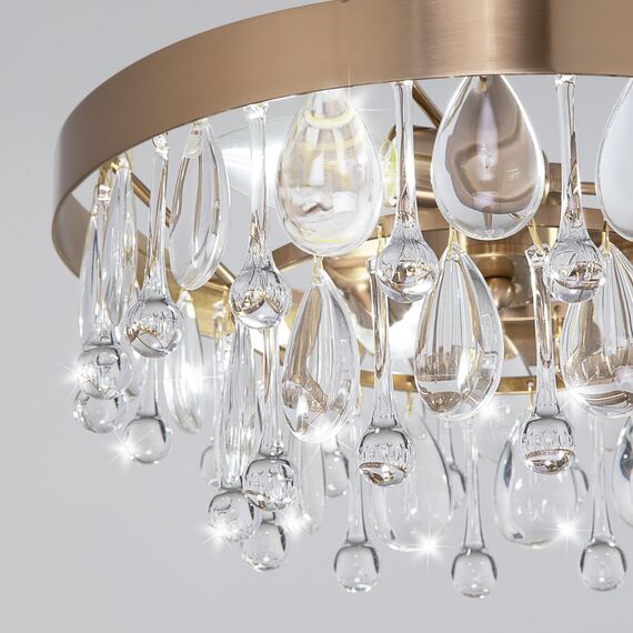 Eurosvet a065755 60165/3 Подвесноой светильник латунь, изображение 3