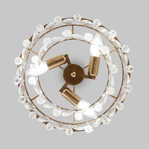 Eurosvet a065755 60165/3 Подвесноой светильник латунь, изображение 4