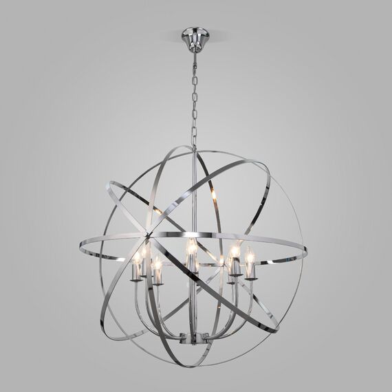 Eurosvet a058347 60139/8 Подвесной светильник хром