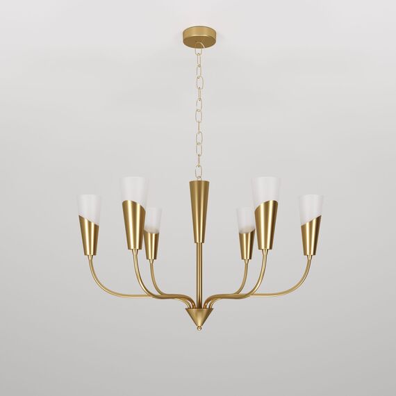 Eurosvet a068279 60167/6 Подвесной светильник латунь, изображение 2