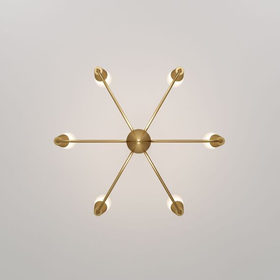 Eurosvet a068279 60167/6 Подвесной светильник латунь, изображение 5