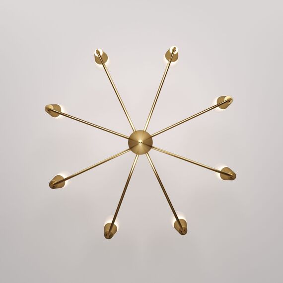 Eurosvet a068281 60167/8 Подвесной светильник латунь, изображение 5