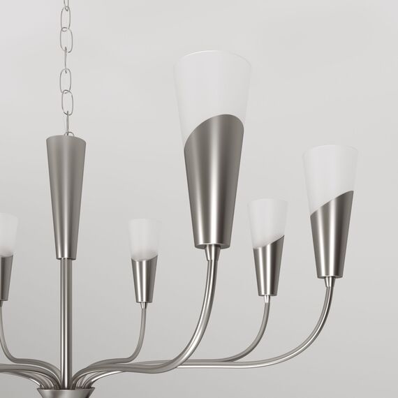 Eurosvet a068285 60167/8 Подвесной светильник никель, изображение 4