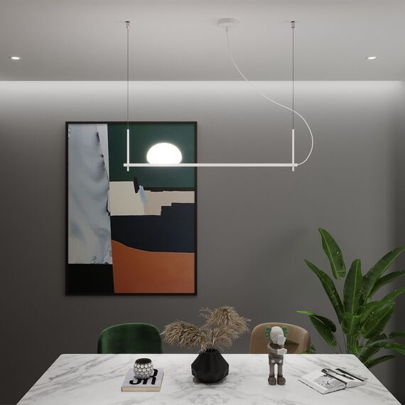 Eurosvet a061368 70145/1 Подвесной светильник белый, изображение 3