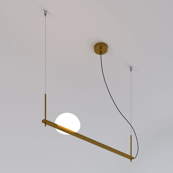 Eurosvet a061369 70145/1 Подвесной светильник латунь, изображение 2