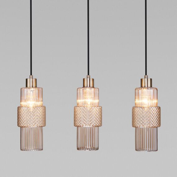 Eurosvet a055490 50209/3 Подвесной светильник бронза, изображение 2