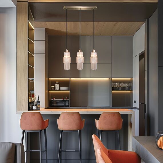 Eurosvet a055490 50209/3 Подвесной светильник бронза, изображение 4