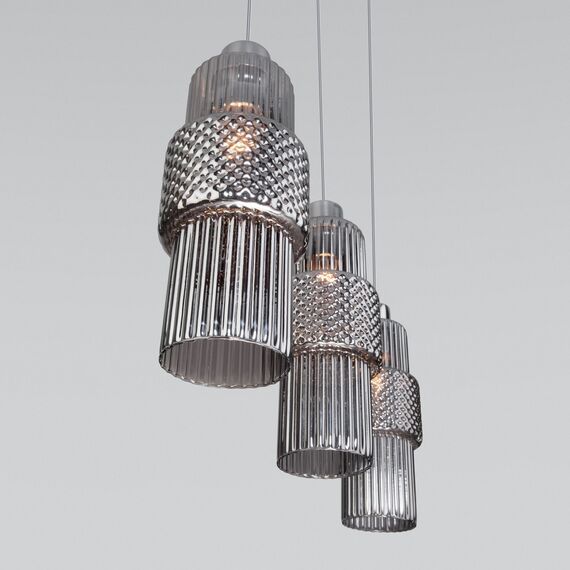 Eurosvet a055489 50209/3 Подвесной светильник хром, изображение 3