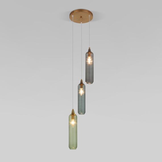 Eurosvet a063661 50252/3 Подвесноой светильник латунь