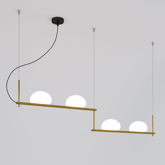 Eurosvet a061376 70145/4 Подвесной светильник латунь