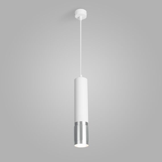 Eurosvet a055557 DLN108 GU10 Подвесной светильник белый/серебро