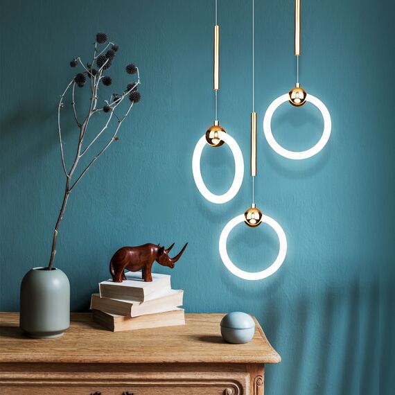 Eurosvet a051798 90165/1 Подвесной светильник золото, изображение 4