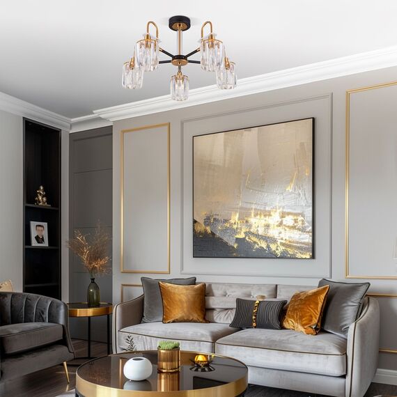 Eurosvet a045144 70090/5 Потолочный светильник черный, изображение 4