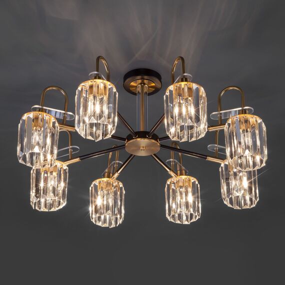 Eurosvet a045145 70090/8 Потолочный светильник черный, изображение 3