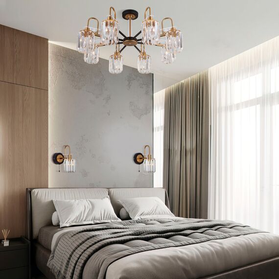 Eurosvet a045145 70090/8 Потолочный светильник черный, изображение 4