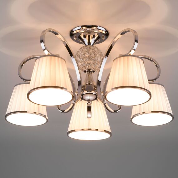 Eurosvet a043770 60088/5 Потолочный светильник хром, изображение 4