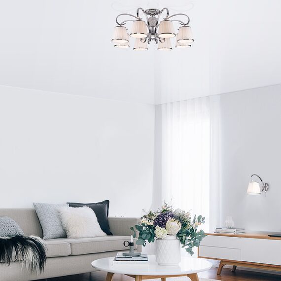 Eurosvet a043771 60088/8 Потолочный светильник хром, изображение 4