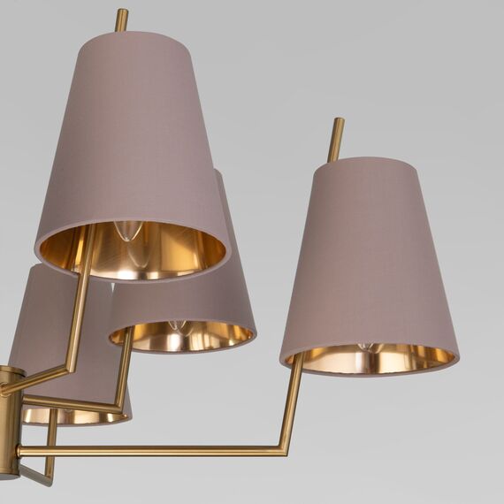 Eurosvet a069018 60173/8 Потолочный светильник латунь, изображение 2