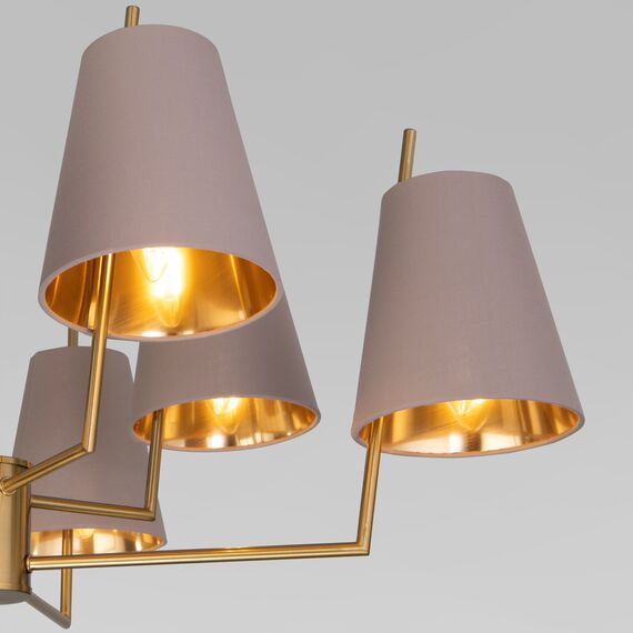 Eurosvet a069018 60173/8 Потолочный светильник латунь, изображение 3