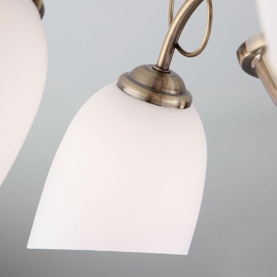 Eurosvet 00000078347 30107/5 Потолочный светильник античная бронза, изображение 2