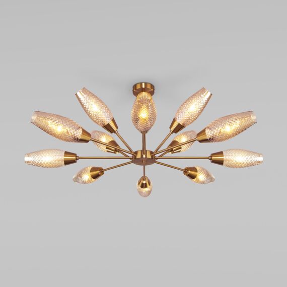 Eurosvet a055496 60140/12 Потолочный светильник золото