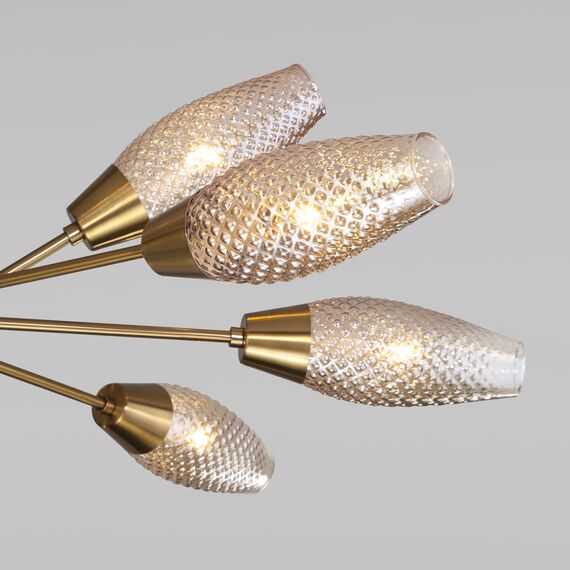 Eurosvet a055496 60140/12 Потолочный светильник золото, изображение 2