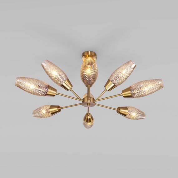 Eurosvet a055495 60140/9 Потолочный светильник золото