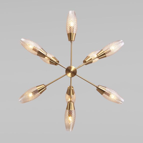 Eurosvet a055495 60140/9 Потолочный светильник золото, изображение 3