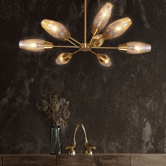 Eurosvet a055495 60140/9 Потолочный светильник золото, изображение 4