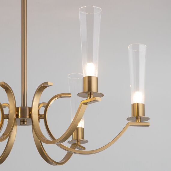 Eurosvet a060331 60141/6 Потолочный светильник латунь, изображение 2