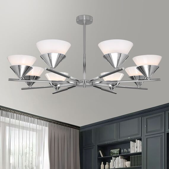 Eurosvet a057600 70138/8 Потолочный светильник хром, изображение 2