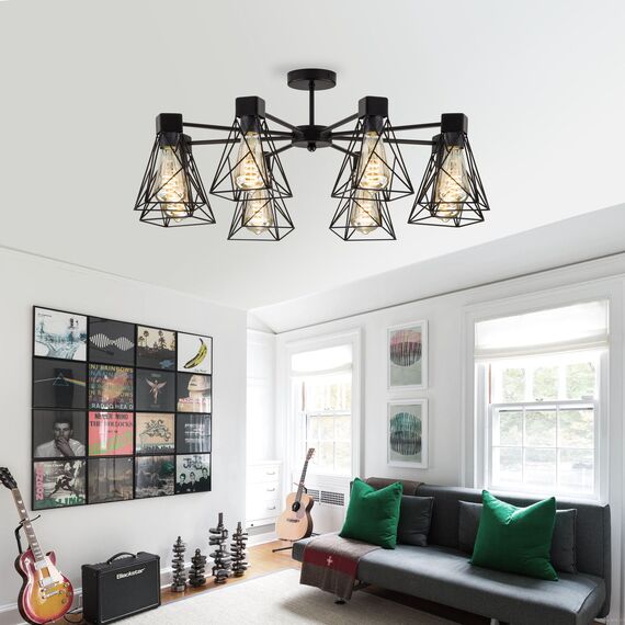 Eurosvet a044747 70107/5 Потолочный светильник черный, изображение 4