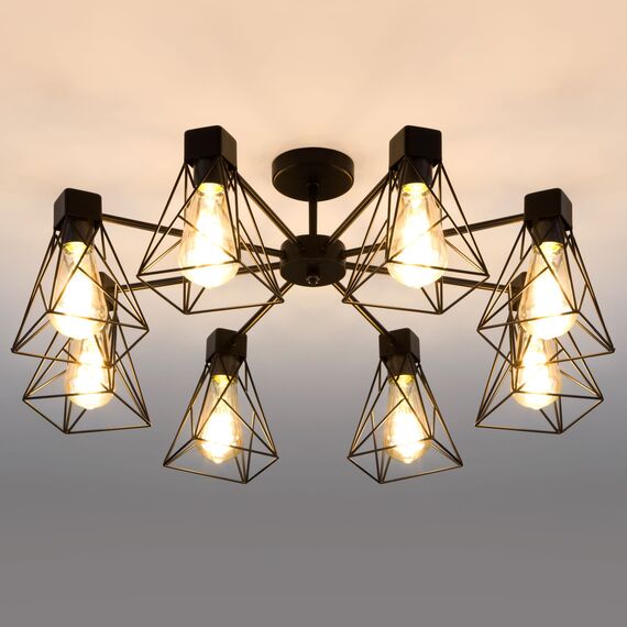 Eurosvet a044748 70107/8 Потолочный светильник черный, изображение 3