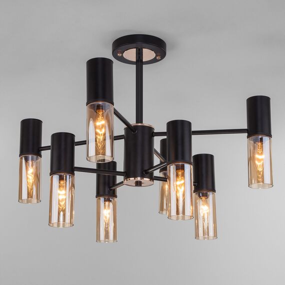 Eurosvet a053246 70125/8 Потолочный светильник черный, изображение 3