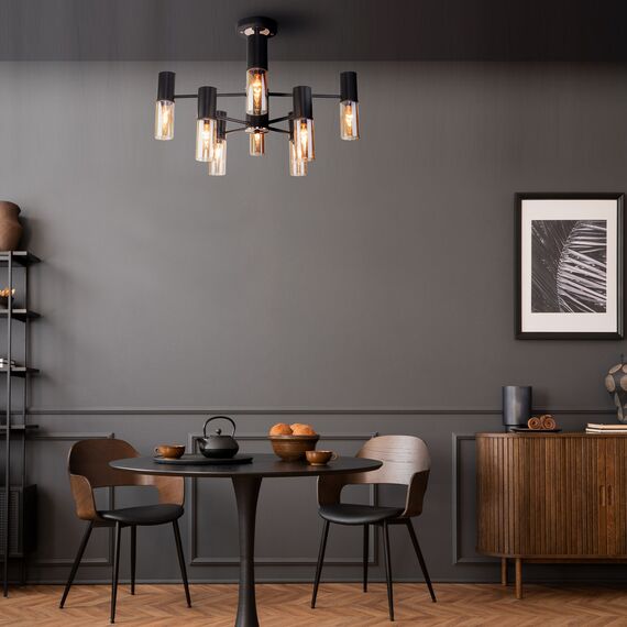 Eurosvet a053246 70125/8 Потолочный светильник черный, изображение 4