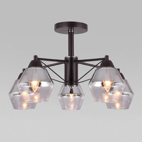 Eurosvet a056965 70135/5 Потолочный светильник кофе