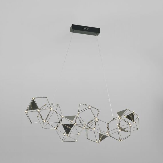 Eurosvet a065027 90368/7 Подвесной светильник черный жемчуг