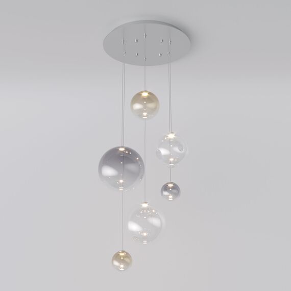 Eurosvet a062052 50230 LED Подвесной светильник хром