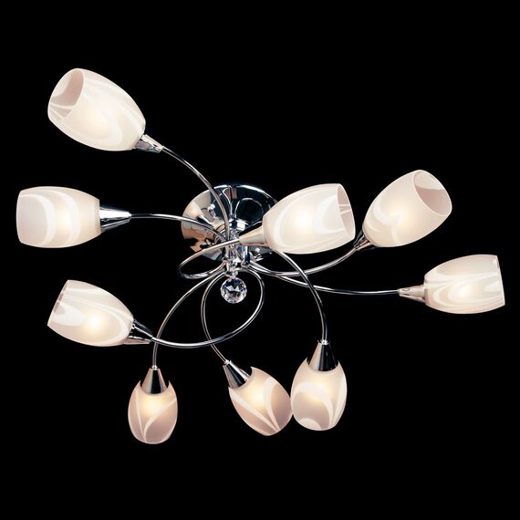 Eurosvet 00000055495 2275/9 Потолочный светильник хром, изображение 2