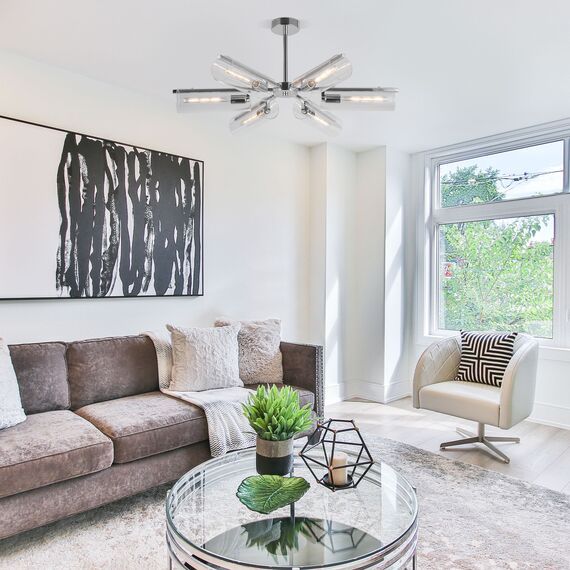 Eurosvet a060900 70144/6 Потолочный светильник хром, изображение 4