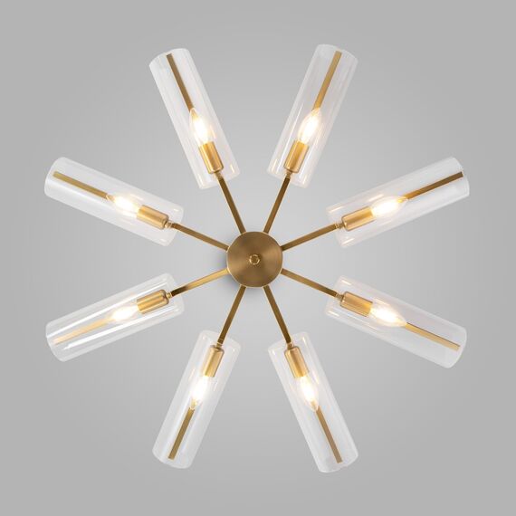 Eurosvet a060898 70144/8 Потолочный светильник латунь, изображение 4