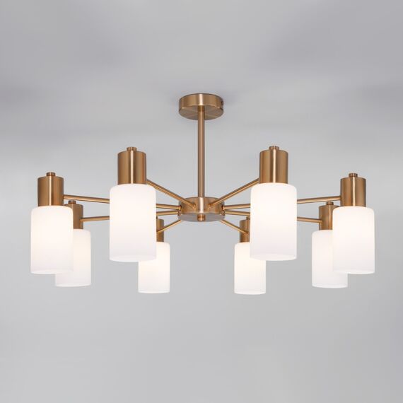 Eurosvet a057109 70160/8 Потолочный светильник латунь