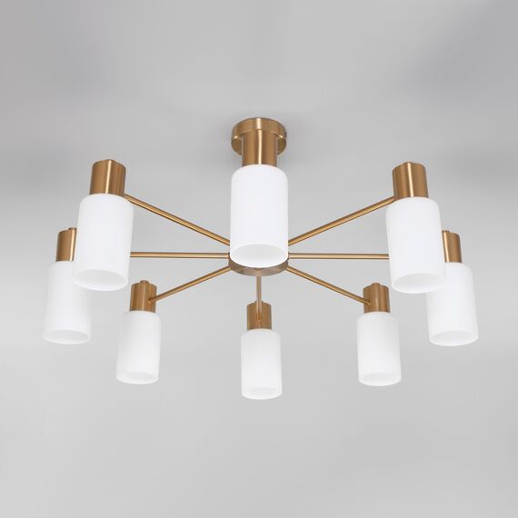 Eurosvet a057109 70160/8 Потолочный светильник латунь, изображение 3