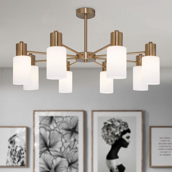 Eurosvet a057109 70160/8 Потолочный светильник латунь, изображение 4