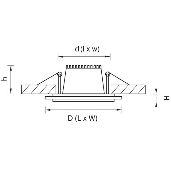 Lightstar 212020 Светильник ACRI QUA LED 6W 480LM БЕЛЫЙ/ПРОЗРАЧНЫЙ 3000K, изображение 2